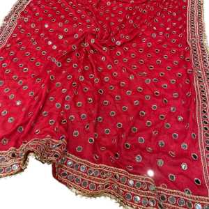 Women Elegant Embroidered Shawl Traditional Wrap Fashion <b>scarves</b>, shawls & hijab Custom Design for Wedding Occasion By AM IMPEX - Product Image 1