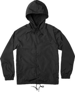 Waterproof Hood <b>Coaches</b> Jacket Custom Wholesale Super Lightweight Water Resistant Nylon Windbreaker Foldable Design - Product Image 1