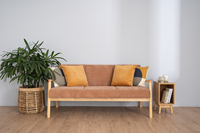 Mesita de Noche Contemporánea y Duradera para Dormitorio con Estante Abierto y Diseño de Fácil Montaje para Muebles del Hogar