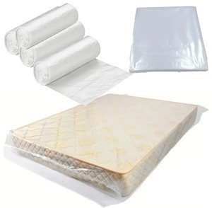 Protector de Colchón de Plástico Transparente a Precio de Fábrica, Funda de Cama de Película de PE Gruesa, a Prueba de Polvo, para Mudanzas, Todos los Tamaños, Hecho en Vietnam - Product Image 5