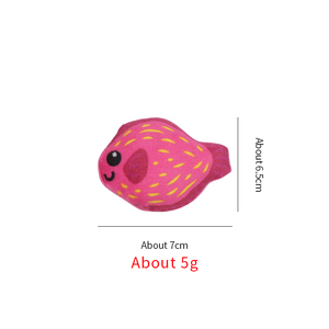 Wholesale Pet Products Plush Cute Colorful Fish <b>Cat</b> <b>Toy</b> Teeth Cleaning Training <b>Interactive</b> Pet <b>Toy</b> Soft Small <b>Cat</b> Chew <b>Toy</b> - Product Image 2