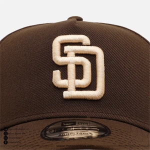 Casquette de baseball Mawra New P marron, 6 panneaux, réglable, logo brodé, unisexe, sergé, décontractée, motif léopard, respirante - Product Image 6