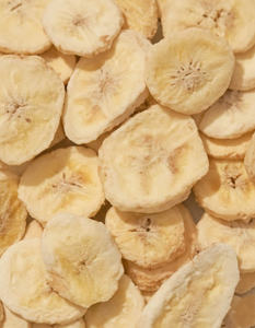 Snack de Plátano Dulce Orgánico Liofilizado (FD), Saludable, Crujiente, Entero, Envasado al Vacío, Empaque a Granel - Product Image 3