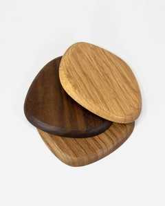 Durable Handmade Classic Round Wooden Coasters for Coffee Tea & Mug <b>Drinks</b>-Kitchen Use by H a CRAFT - Product Image 3