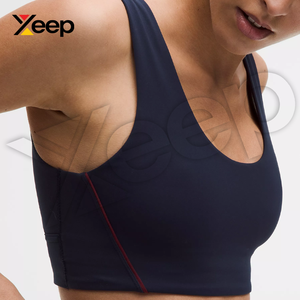 Sujetador Deportivo de Yoga para Mujer XEEP de Alta Calidad XC-SB-77, Simple, Transpirable, con Tirantes Ajustables, Almohadillas Extraíbles, Alta Sujeción, Secado Rápido - Product Image 5