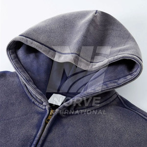 Refined Men Acid Wash Hoodies With Premium Cotton Blended Material Offering Relaxed Everyday Comfort Outdoor And Street Fashion - Product Image 2
