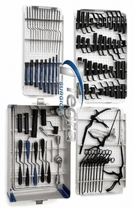 Sistema de Retractores Tubulares MIS de Calidad Premium, Juego Completo con Recubrimiento Negro, Instrumentos Quirúrgicos Ortopédicos para Cirugía de Columna, CE ISO - Product Image 1