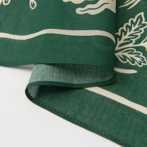 Bandanas personnalisées imprimées numériquement, 100 % coton, 55 x 55 cm, tissu doux, ourlets latéraux sur mesure, motifs artistiques imprimés sur mesure – Vente chaude - Product Image 4