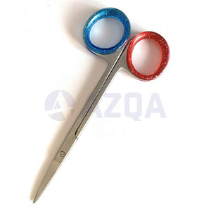 Tijeras Profesionales de Peluquería de Acero Inoxidable con Recubrimiento Azul de 6.5 Pulgadas, Tijeras de Peluquero de Lujo para Peinar y Recortar - Product Image 3