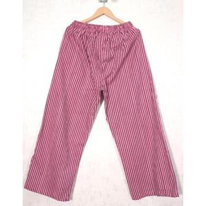 Cotton Handloom Pajama for <b>Women</b>, Elastic Waist Trousers, Casual <b>Lounge</b> <b>Pants</b> - Product Image 4
