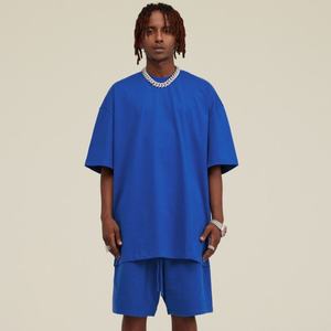 OEM 2026 305gsm Custom High Quality Heavyweight t Shirt and Short Set t Shirt and Shorts Set Men Made By TRIOTAKE INDUSTRY - Product Image 3