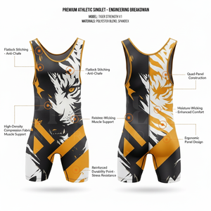 Venta al por Mayor de Trajes de Lucha Personalizados para Hombre, Traje Deportivo de Compresión sin Mangas, Conjuntos para Grappling, MMA, BJJ, Karate y Lucha Libre - Product Image 2