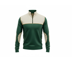 เสื้อแจ็คเก็ตพรีเมียมแบบซิปครึ่งตัว – เสื้อผ้ากีฬาพร้อมโลโก้สั่งทำสำหรับผู้ชาย ผู้หญิง และเยาวชน ชุดกีฬาแห้งเร็วสำหรับทีม - Product Image 4