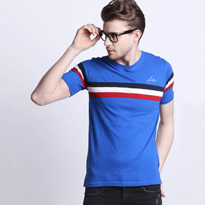 Camisetas Casuales Personalizadas para <span class=keywords><strong>Hombre</strong></span>, Estilo Urbano, Corte Regular, Manga Corta, Cuello Redondo, 100% Algodón, Transpirables, de Secado Rápido, Antiarrugas, Alta Calidad - Product Image 3