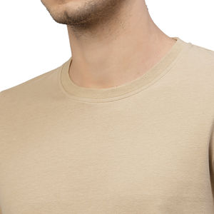 Camiseta de Manga Larga de Algodón de Alta Calidad, Colores Sólidos, Transpirable y Térmica, Modelo Personalizado con Bordado e Impresión - Product Image 3