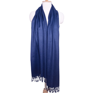Pañuelo/Pashmina de Lana de Color Sólido de Alta Calidad, 180*70cm, Personalizado, para Mujer Musulmana, Cálido, Transpirable, para Uso Diario - Product Image 3
