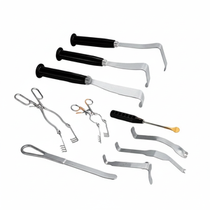 Ensemble de rétracteurs d'épaule orthopédiques 10 pièces, instruments chirurgicaux manuels en acier inoxydable, norme de sécurité ISO13485 Classe I CE - Product Image 1