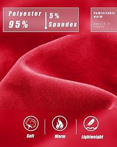 Sweat à capuche en velours de qualité supérieure, en coton épais, polaire respirant, avec fermeture éclair, pour femme, rouge - Product Image 5