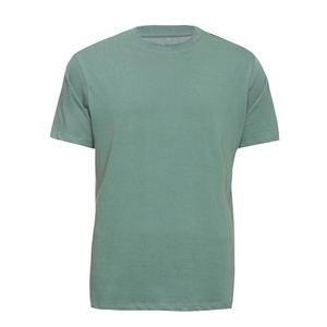 T-shirt homme, nouveau t-shirt d'été uni, col rond, manches courtes, fabrication en usine, prix de gros, t-shirt pour homme - Product Image 4