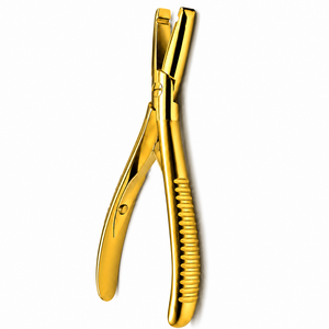 Gold <b>Hair</b> Extension Pliers Metal <b>Tool</b> for Installation and <b>Removal</b> - Product Image 1