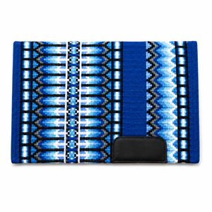 Couverture de selle Navajo occidentale en laine tissée à la main, tapis de cheval personnalisé, équipement d'équitation, fournisseur et exportateurs de tapis de concours pour ranch en gros - Product Image 1