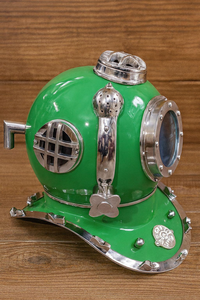 Casco de Buceo Metálico Hecho a Mano, Estilo Vintage, Decoración Náutica para el Hogar, Réplica Coleccionable - Product Image 3