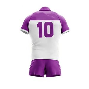 Maillots de rugby personnalisés nouvelle saison 2026, impression numérique, maillot de football de haute qualité, uniforme 100 % polyester uni - Product Image 5