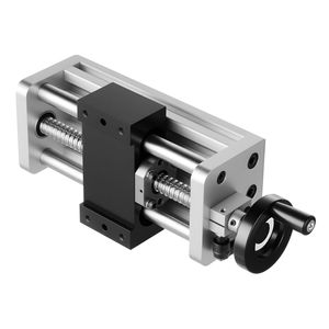 Attuatore Lineare CNC di Alta Precisione da 100mm con Vite a Ricircolo di Sfere e Doppio Asse Ottico - Product Image 1