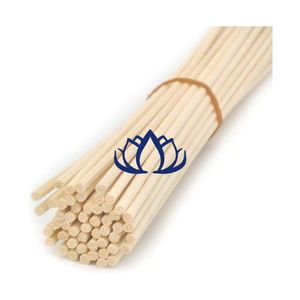 BLUE LOTUS FARM Gem Le <b>Reed</b> <b>Diffuser</b> <b>Sticks</b> Wood Cylinder Handcrafted Bpa Free Alcohol Free Long Lasting Aroma 6 Months - Product Image 1