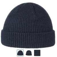 Nouveau style tendance : Bonnet d'hiver jacquard personnalisé avec logo en relief, bouton, respirant, imperméable, unisexe, toutes couleurs, style urbain