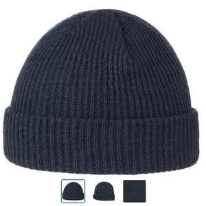Top New Style Custom Logo Embossed Jacquard Winter <b>Beanie</b> Cap with Button Breathable <b>Waterproof</b> Unisex All Colors Street - Product Image 2