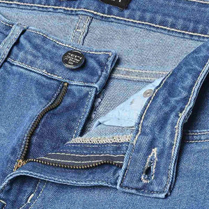 Vintage High Waisted Skinny Pencil Pants Casual Simple Winter Denim Cotton Spandex <b>Blend</b> Breathable Eco-Friendly Jeans for Women - Product Image 6