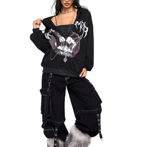 Sudadera suave y cálida con estampado artístico único, sudadera informal de moda para mujer, sudaderas con estampado moderno para uso diario, sudaderas con estampado para mujer - Product Image 2