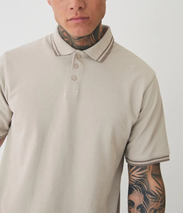 Camisetas de Hombre 100% Algodón al por Mayor, Tejido Sólido, Ecológicas, con Patrón de Canalé Personalizado, para Correr y Entrenar, OEM ODM - Product Image 2