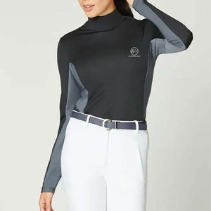 Ropa ecuestre de alta calidad para exteriores, cómoda, ligera y de alto rendimiento, camisetas de entrenamiento para montar a caballo, para venta al por mayor. - Product Image 4