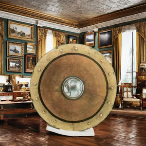 Escudo de Guerrero de Madera Ecológica, Estilo Moderno de Mediados de Siglo, Resistente, Pulido, Listo para la Batalla, para Cosplay - Product Image 4