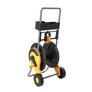 <b>Hose</b> Reel Cart Plastic Heavy-Duty Rewindable Free Standing 50m for Lawn Garden Watering - Product Image 3