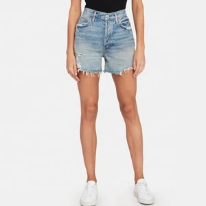Denim <b>Jean</b> Skinny Bermuda Shorts High Waist Button Closure Streetwear Eco-Friendly Light Wash Women Summer Casual Featuring <b>Soft</b> - Product Image 2