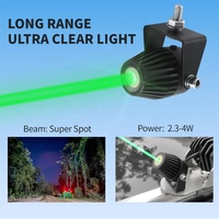 Barre lumineuse LED tout-terrain robuste Optibeam Force Fancy Red Side Chase Auto Hard Laser pour Buggy, Bateau, SUV, avec fixation magnétique et phare couleur Rock Sale
