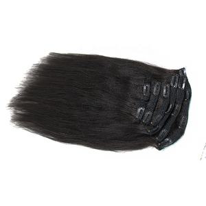 Extensions de cheveux 100% humains, clips, haute qualité, doux, prix de gros - Product Image 2