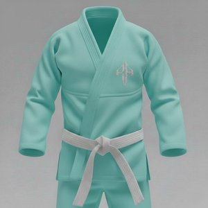 Nouveaux uniformes de Jiu-Jitsu de qualité supérieure en coton 100% à manches longues pour hommes et femmes, imprimés et personnalisés par RIVIAN ATLANTIC - Product Image 1
