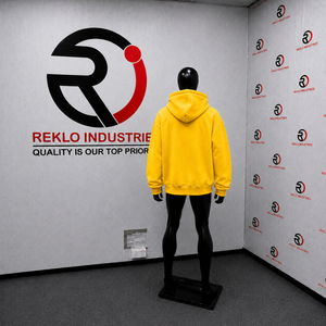 Sudadera con Capucha Personalizada con Estampado Gráfico de Montaña Amarilla, Sudadera Holgada Unisex, Ropa Urbana de Invierno, Sudadera Informal con Capucha, Venta al Por Mayor - Product Image 4
