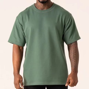 Camisetas Clásicas y Ajustadas Premium para Hombre - Camisetas de Manga Corta Tejidas 100% Algodón, Ecológicas y Transpirables para Hombre - Gris - Product Image 1