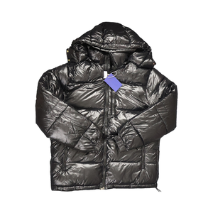 Chaqueta de Invierno para Hombre, Diseño Moderno, Acolchada, Brillante, Estilo Hip Hop, con Cierre Frontal, Tipo Polo - Product Image 5