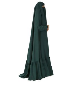 Oversized Modest Abaya with Belt Loose and Airy Full Length <b>Dress</b> Ideal <b>for</b> Travel Prayer or Everyday Wear - Product Image 2