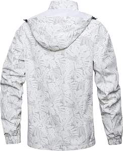 Chaqueta Cortavientos de Invierno para Hombre, Diseño de Marca, con Capucha, Cuello Alto, Estilo Vintage, Ligera, Resistente al Viento e Impermeable, Venta al Por Mayor - Product Image 4