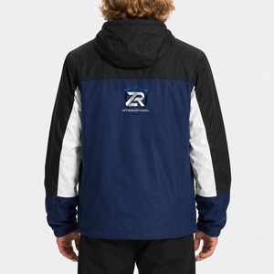 Polyester Men Windbreaker <b>Coat</b> with cheap quality OEM service Wholesale Custom Windbreaker Jacket Mens Zipper Jacket 100% - Product Image 4