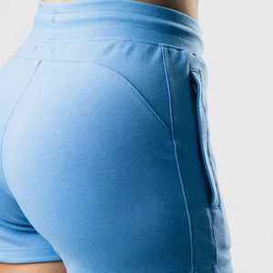 Flexible Stretch Fabric <b>Tummy</b> <b>Control</b> Wide Waistband Slimming Effect Athletic Bottoms Women Casual Short - Product Image 3