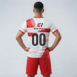Camiseta de Esports Sublimada Personalizada, Uniforme de Equipo de Juegos Sublimado, Transpirable, 100% Poliéster, Camiseta de Juegos OEM con Logotipo de Patrocinador - Product Image 4