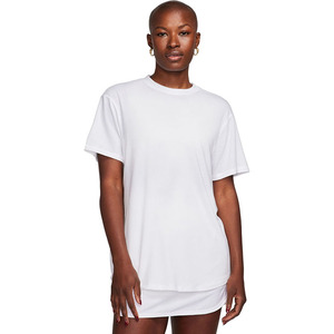 T-shirts pour femmes tendance et élégants à prix compétitifs, nouvelle collection 2025, pour adultes et jeunes filles, en mélange polyester/coton de haute qualité, tricoté, décontracté - Product Image 3